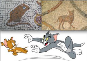 Souris et chats : Mosaïques romaines et cartoon hollywoodien